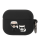 Karl Lagerfeld Choupette Silicone Case Black (Apple AirPods Pro)